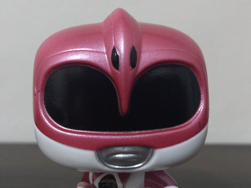 Funko Pop Pink Ranger 407 (metálico) Power Rangers Kimberly