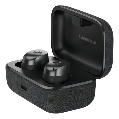 Áudio Sennheiser Momentum True Wireless 4 cores cinza escuro