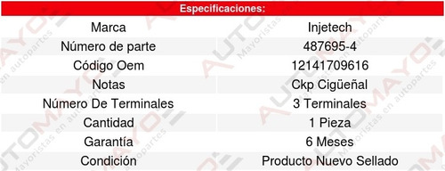 Sensor Cigüeñal Ckp 320i 6cil 2.2l 05 Al 05 8134307
