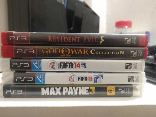 Playstation 3 Slim De 500 Giga/1 Joystick Original/11 Juegos