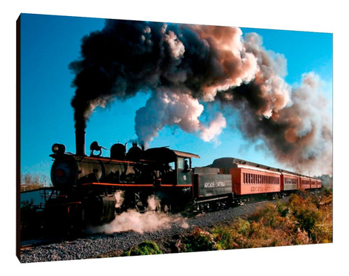 Cuadros Poster Trenes Vias S 15x20 (tnes (40))