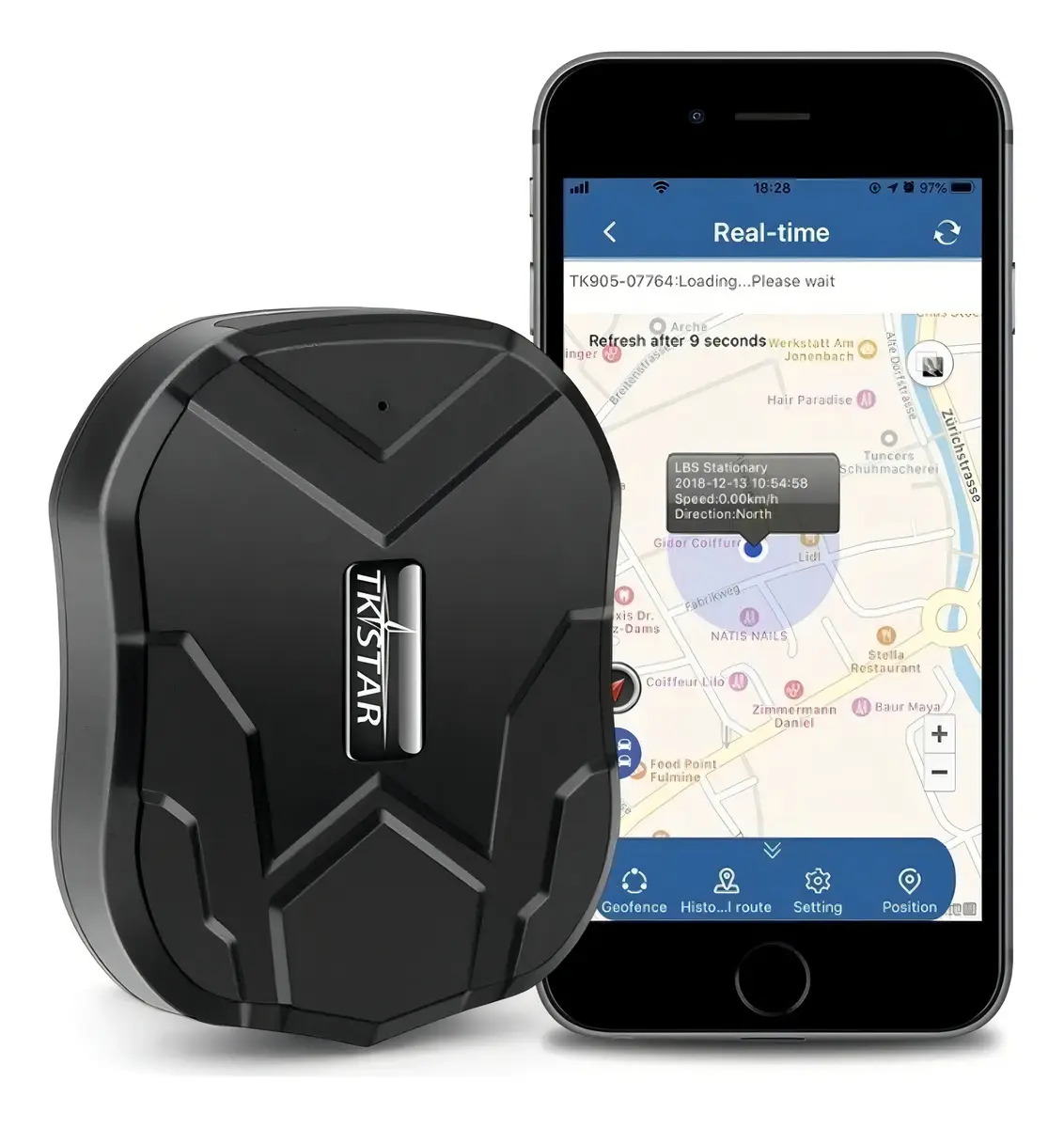 TKSTAR TK909 Rastreador GPS Pet com Coleira