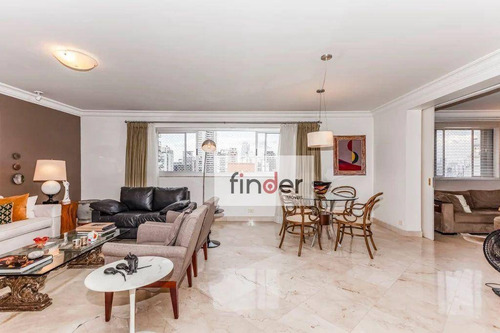 Imagem 7 de 25 de Deauville Na Rua Tabapuã, 1590. Apartamento Reformado À Venda, Andar Alto, Vista Livre, 236 M², 3 Dormitórios E 4 Vagas. A 5 Min Parque Do Povo - Ap13308