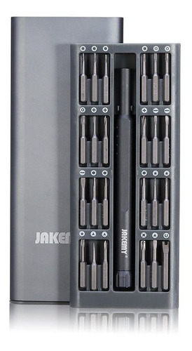 Kit Ferramentas 24 Bits Jakemy Jm-8168 (caixa C/10 Kits)