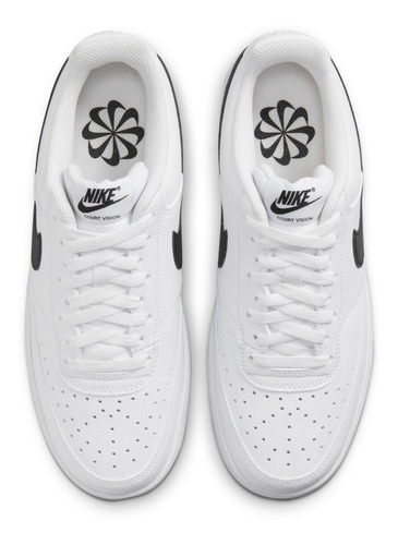 Imagen 5 de 9 de Calzado Nike Vision Low Next Nature Est. Vida Mujer Blanco