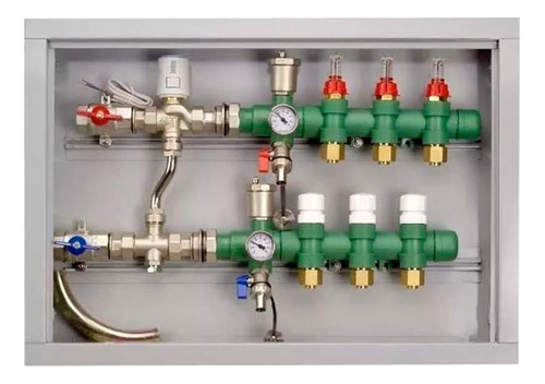 Kit 4 Circuitos 16mm Entr Izq C/bypass Dema Tubotherm