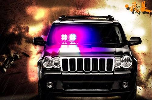 Imagen 8 de 10 de Códigos Luces Policía Estrobos Flashing King S8