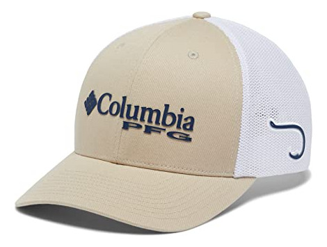 Columbia Unisex Pfg Logo Mesh Ball Cap - Alto, Nknta