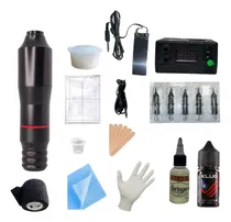 Comprar Kit Tattoo Para Tatuar | Maquina Pen Tattoo Artist