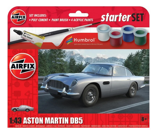 Airfix 55011 1:43 Starter Set Aston Martin Db5