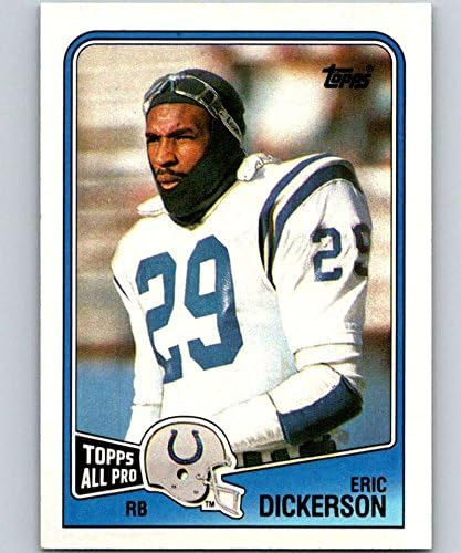 1988 Topps 118 Eric Dickerson Colts Fútbol Americano De La N