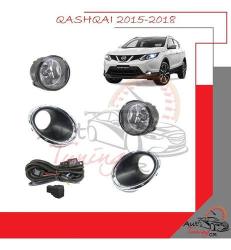 Halogenos Nissan Qashqai 2015-2018