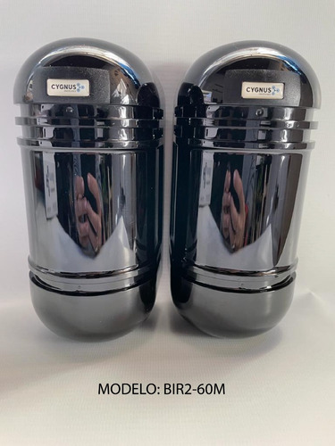 Imagen 2 de 10 de Barrera Infrarroja Exterior Alarma 60 Mts Doble Haz - Cygnus