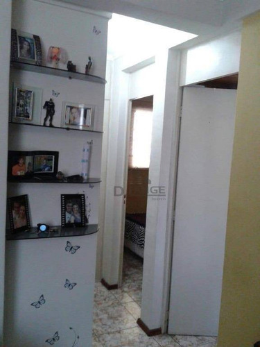 Apartamento Com 2 Dormitórios À Venda, 57 M² Por R$ 170.000,00 - Parque Residencial Vila União - Campinas/sp - Ap19618