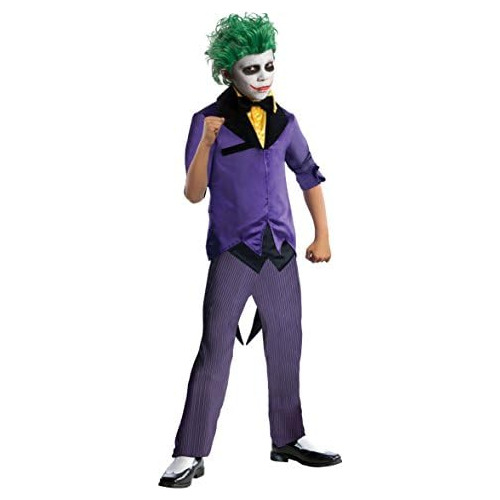 Disfraz De Dc Super Villains The Joker Niños, Grande