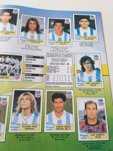 Álbum Completo Mundial Usa 94 - Réplica Exacta La Nación (Usado)