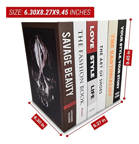 Skywin Caja De Libro Falso Para Ocultar Cables - 8.11 L Ocu
