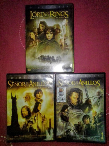 Película Original El Señor De Los Anillos Trilogía