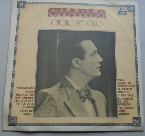 Vg Disco Vinilo - Charlo Catedra De Tango