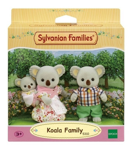 Muñecos Sylvanian Families Familia De Koalas 3 Figuras 05310