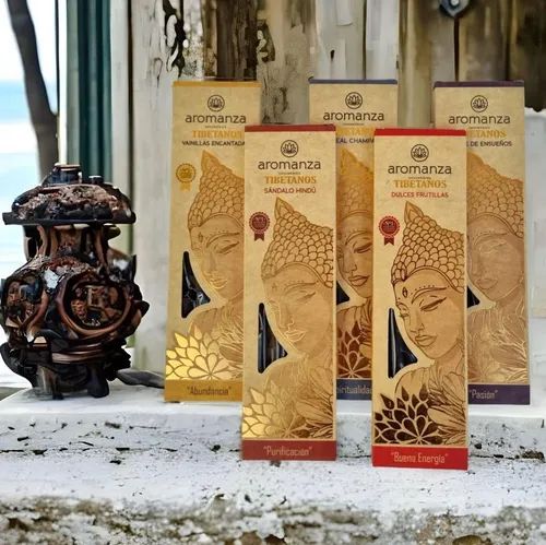 Sahumerios Aromanza Tibetano Extra Fuertes 6 Cajas Por Mayor