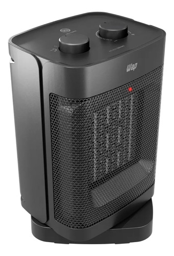 Aquecedor portátil Wap Air Heat Ceramic elétrico 3 em 1 cor preto