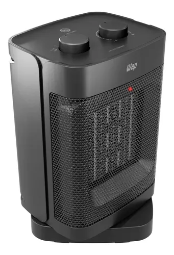 Aquecedor portátil Wap Air Heat Ceramic elétrico 3 em 1 cor preto