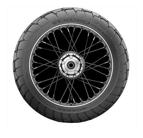 Imagen 4 de 10 de Caucho Para Moto Michelin 140/80r17 69h Anakee Adventure R