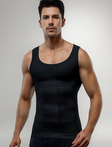 Camiseta Faja Playera Reductora Moldeadora Hombre Compresion