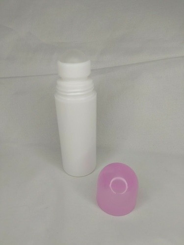 Envase Plástico Roll-on / Desodorante 90 Ml / Cc Tapa Rosado