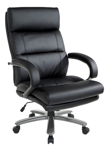 Office Star Ech Series - Silla Ejecutiva De Cuero Regenerado