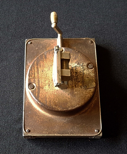 Imagen 6 de 6 de Antiguo Reloj Auto Art Deco Sandoz 8 Days 1930 Travel 27115