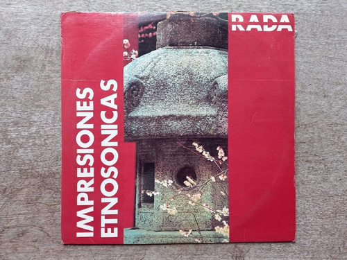 Disco Lp Angel Rada - Impresiones (1988) Electronica R50 