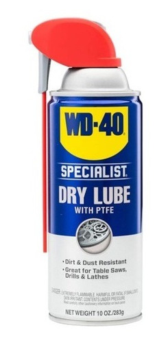 Imagem 2 de 3 de Óleo Lubrificante Seco Para Corrente 400 Ml Dry Lub Wd40