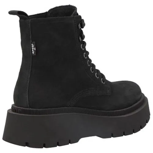 Bota Dama Levis L1123101 Original Botines Piel Suela De Goma