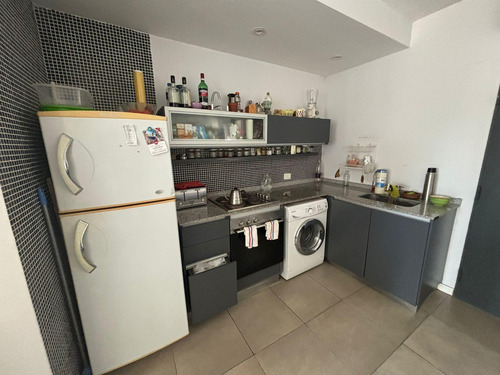 Venta Dpto Monoambiente Con Terraza Propia Y Cochera Cubierta