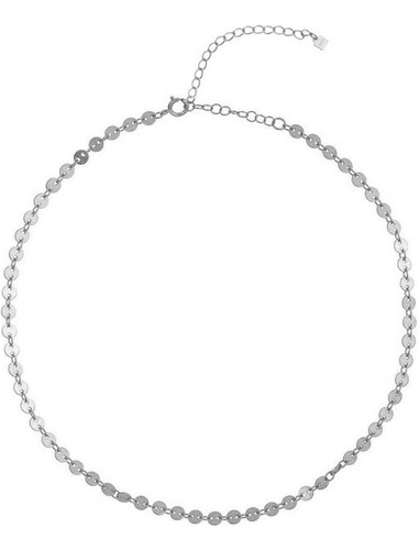 Kikichicc-collar De Plata De Ley 925 Con Monedas D Silver