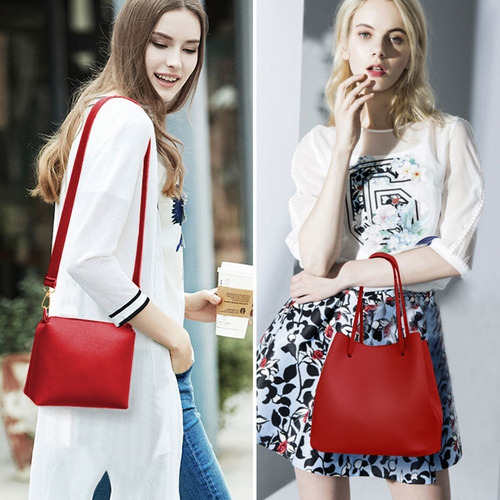 Imagen 6 de 7 de Bolso Casual Para Mujer, 4 Piezas