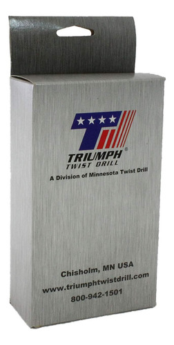 Triumph Twist Drill Co. 090552 T17m, Tamanos Range, 1/16
