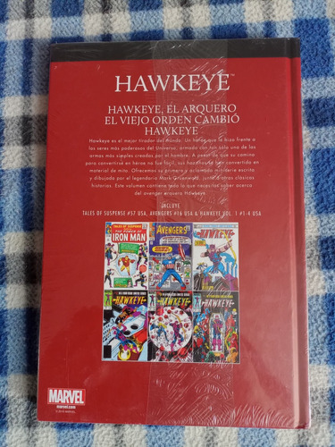 Libro Colección Marvel Red Tomo 7 - Hawkeye