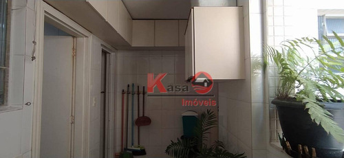 Imagem 12 de 25 de Apartamento Com 3 Dormitórios À Venda, 158 M² Por R$ 650.000,00 - Ponta Da Praia - Santos/sp - Ap10123
