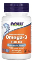 Comprar Suplemento NOW Omega 3 x 30 un - cápsulas blandas