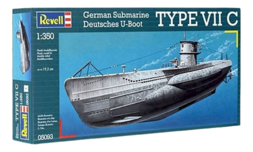Imagem 1 de 5 de Plastimodelismo Revell Submarino U-boat Tipo Vii C 1/350