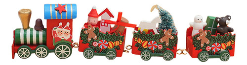 Adorno De Tren De Navidad, Decoración Navideña, Estatua C