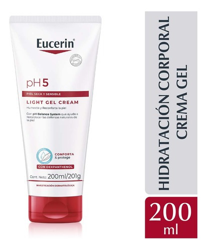 Eucerin Ph5 Light Gel Cream Conforta Y Protege 200ml