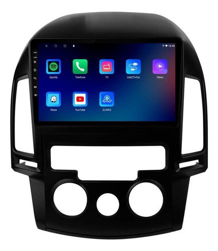 Multimidia Hyundai I30 09/12 9p Android 14 Carplay 2gb 64gb