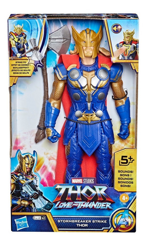 Marvel Thor Figura Elecrtónica De 30 Cm Thor Hasbro