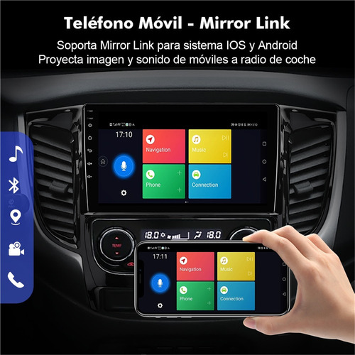 Estéreo Android For Mitsubishi L200 2016-2020 A/c Auto Gps