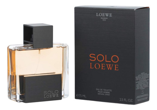 Perfume Solo Loewe 75ml. Para Caballero