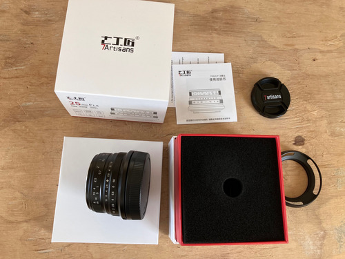 Lente Ttartisan 14mm Y 7artisan 25mm Sony E Negro
